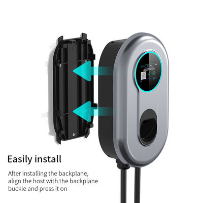 11.04KW tipo de 3 fases - cargador estación rápida y conveniente de Wallbox de 2 EV del vehículo eléctrico de carga