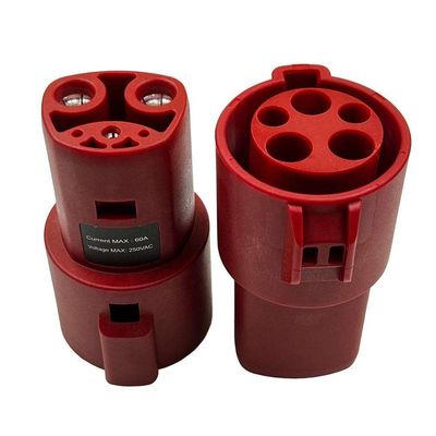 OEM J1772 al cargador del modelo S3XY del adaptador de Tesla que carga el adaptador universal 60A 250V