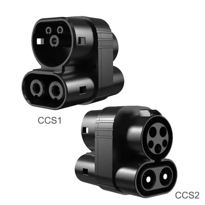 150A DC1000V CCS1 al OEM de carga del conector IP54 del cargador del adaptador EV del coche del enchufe CCS2