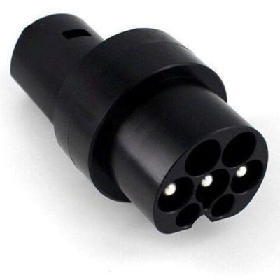 Type2 a la CA de carga del amperio 250V del adaptador 80 de Tesla para la protección del cargador IP55 del vehículo eléctrico