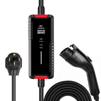 Tipo portátil del cargador 3.5kw del coche de la CA 16A EV - estación de carga de 2 EV para el vehículo eléctrico