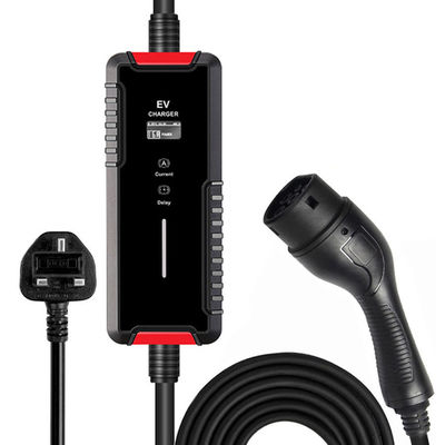 32A tipo - 2 estación de carga portátil del coche eléctrico de la CA 200V-250V del cargador de EV