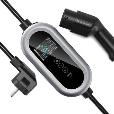 hogar de carga rápido de la pila del vehículo eléctrico del cargador 32A de la CA EV de los 5M European Standard usando