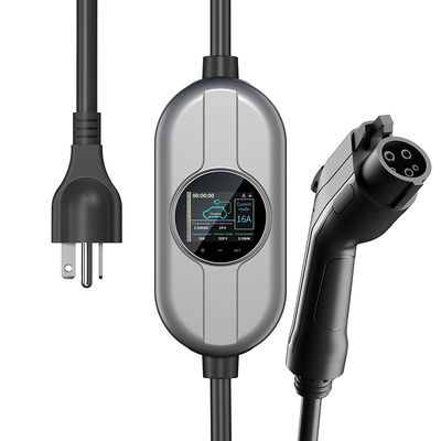 Cargador rápido 7.68KW del hogar de la estación de carga del tipo 1 de la CA 32A de OEM/ODM EV
