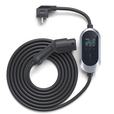 Tipo portátil del estándar EV Cahrger 8-16A de la UE - CA de carga rápida casera 230V de la pila del vehículo de 2 New Energy