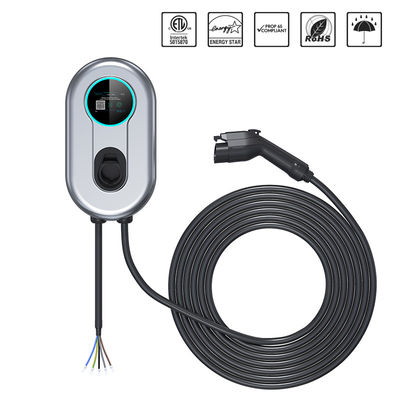 Cargador del coche del vehículo eléctrico EV del nivel 2 de la estación de carga de la CA 240V Wallbox EV 48Al 1M Hard-Wired