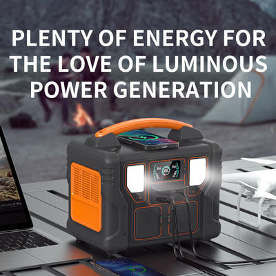 La CA de reserva de doble uso al aire libre /DC/ del poder de la central eléctrica 300W 266.4Wh del hogar portátil de la batería hizo salir