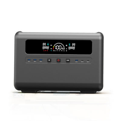 Fuente de alimentación portátil del generador 2304Wh de la estación de la energía solar 50/60Hz AC/DC USB3.0/Type-C