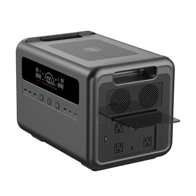 Central eléctrica portátil recargable 800W Entrada de carga solar máxima Carga de batería LiFePO4