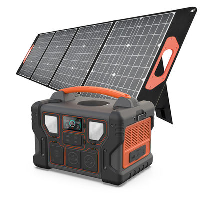 El LCD exhibe 300W/500W/700W/1000W que la central eléctrica portátil con prenda impermeable del panel solar restaura