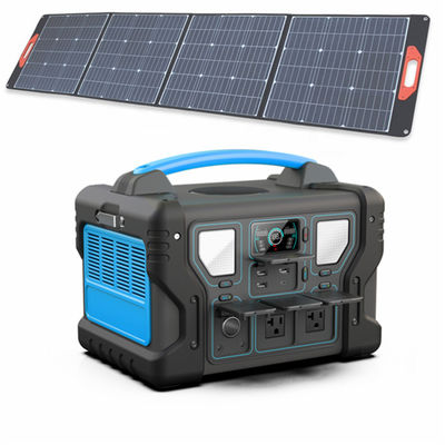 El LCD exhibe 300W/500W/700W/1000W que la central eléctrica portátil con prenda impermeable del panel solar restaura