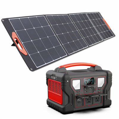 Generador portátil 300W de la central eléctrica 1000W a la exhibición del LCD del panel solar de la UL Li-Ion Home Backup Battery With
