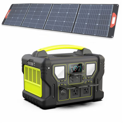 UL portátil Li-Ion Battery Backup Power Supply de la central eléctrica 1000W 999Wh con el panel solar