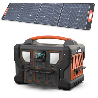 UL portátil Li-Ion Battery Backup Power Supply de la central eléctrica 1000W 999Wh con el panel solar