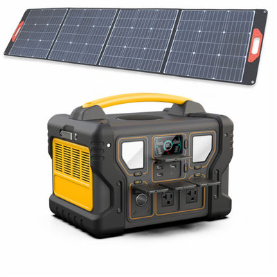 UL portátil Li-Ion Battery Backup Power Supply de la central eléctrica 1000W 999Wh con el panel solar