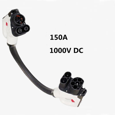 150A 1000V DC EVSE CCS2 a CCS1 Adaptador de carga para automóviles Adaptador de conector de carga para vehículos eléctricos